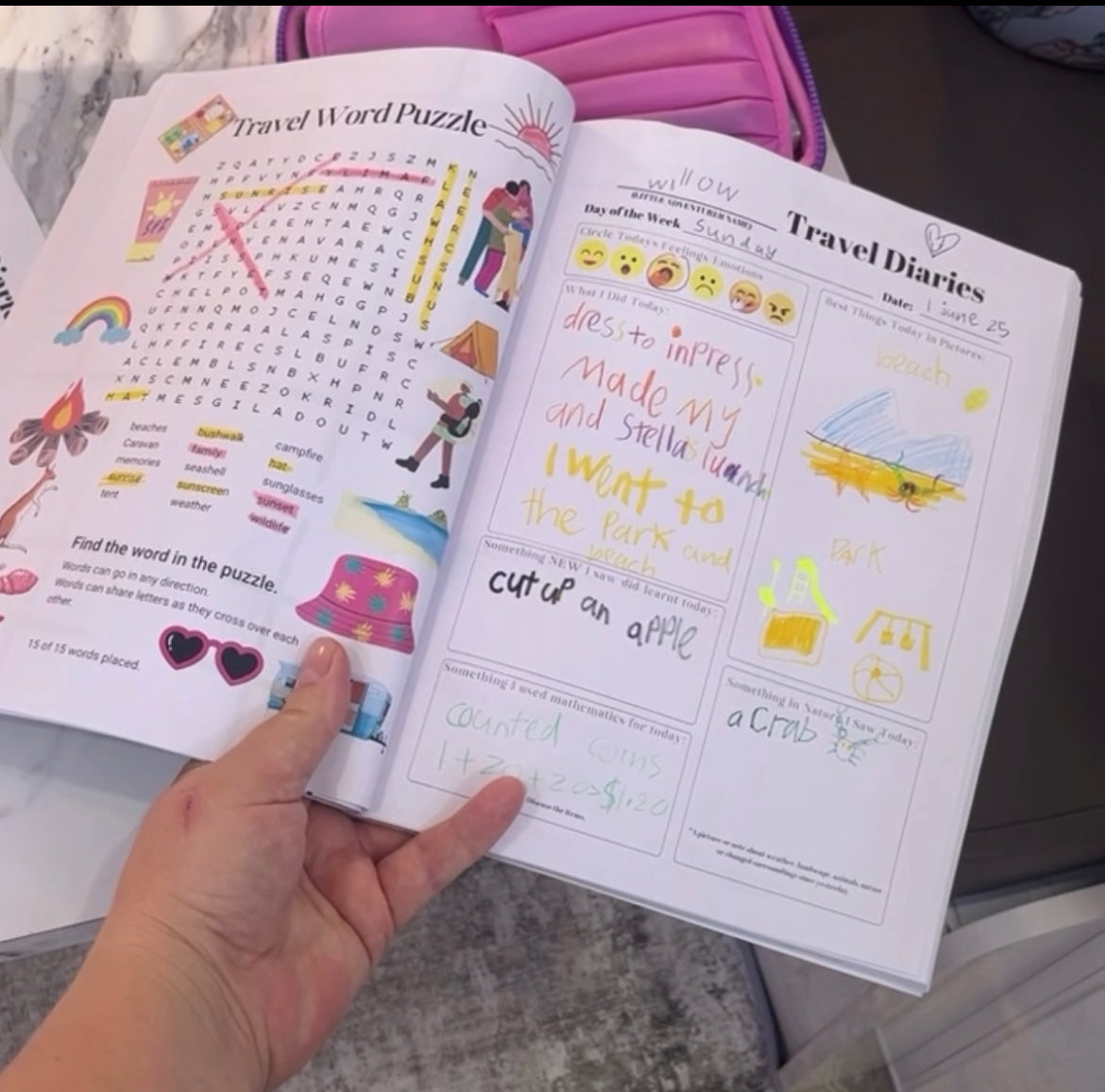 Travel Adventure Diary! 71 Day Diary & Activity Per Day for Little Adventurers